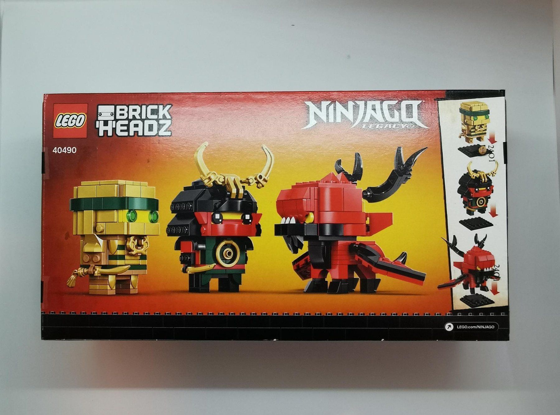 Lego Kit di costruzioni: Lego 40490 Ninjago 10 BrickHeadz – Nuovo e nell'imballaggio originale da Schlatt TG venduto da AndrTra 1