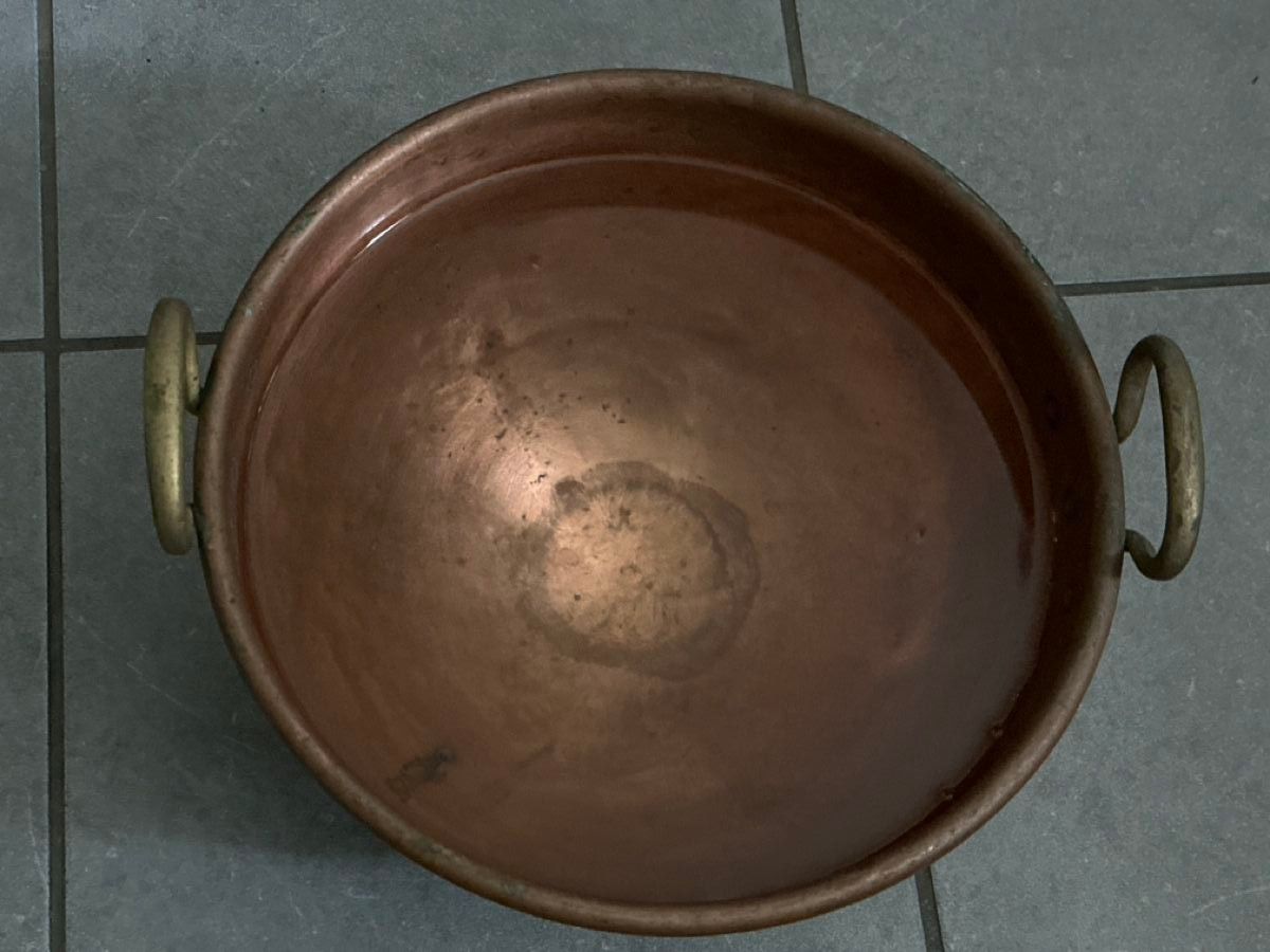 Padelle: Kupferkessel mit zwei Handgriffen. 30 – Usato da Zürich venduto da Chaeffeler