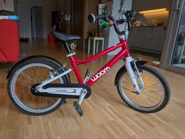 Woom 3 Kinderfahrrad, 16'', Rot