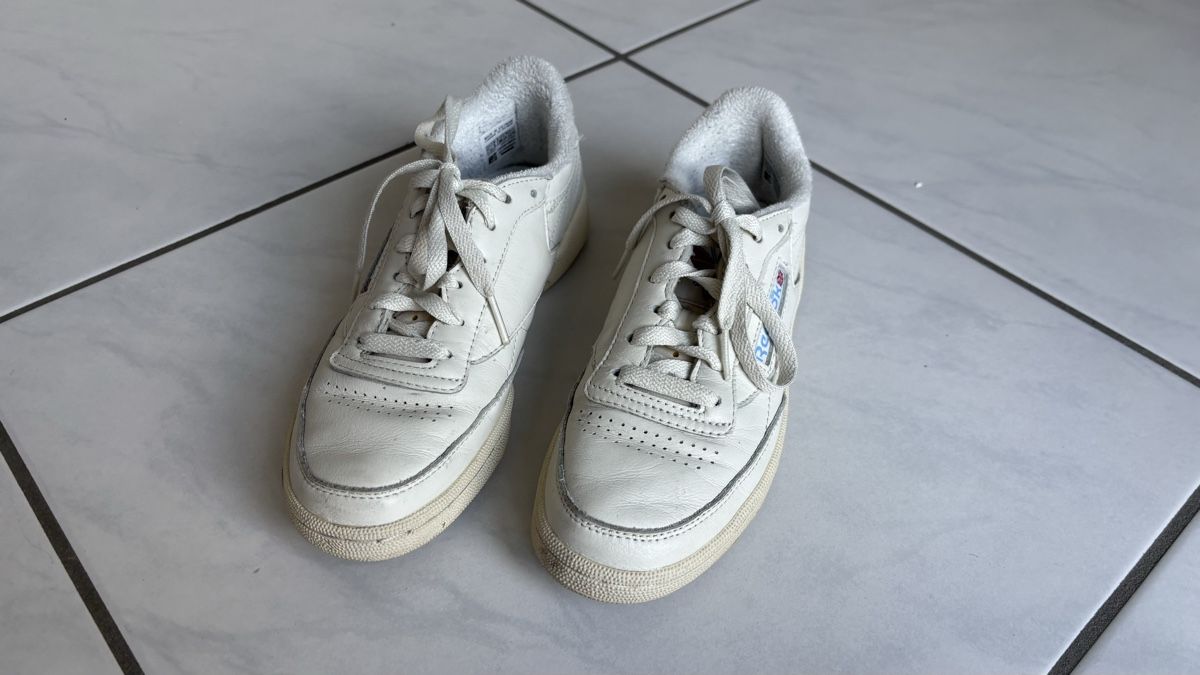 Reebok Chaussures femmes: Reebok Sneakers weiss Leder, Grösse 38 – D'occasion à Wilen b. Wil par alimonera 1