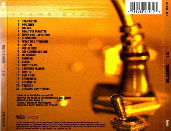 CDs: 311 – Transistor – D'occasion à St.Gallen par jalamusic 1