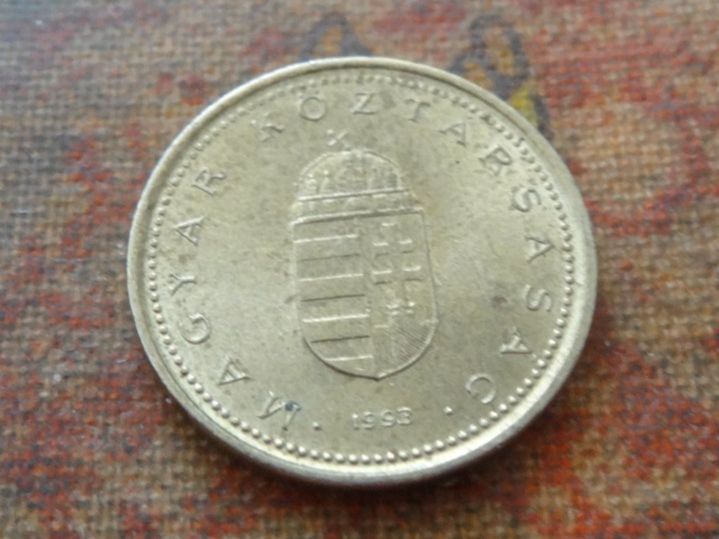 Alle Münzen: HONGRIE  1  Forint  1993 – Gebraucht aus Romanel-sur-Lausanne von Swift13 1