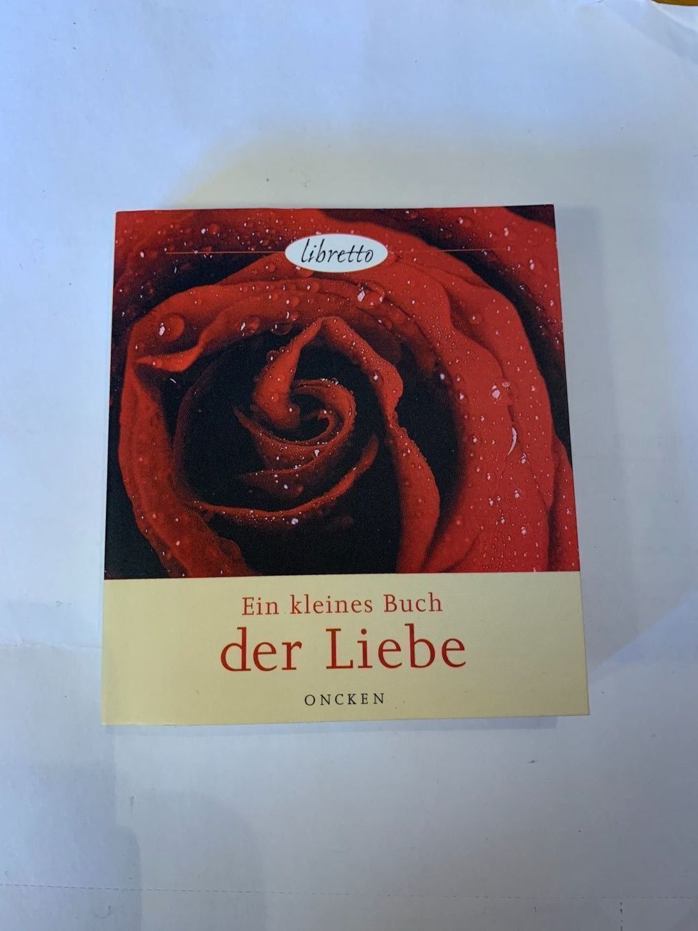 Bücher: Büchlein zum Thema Liebe Valentinstag – Gebraucht aus Böttstein von MissJaguar