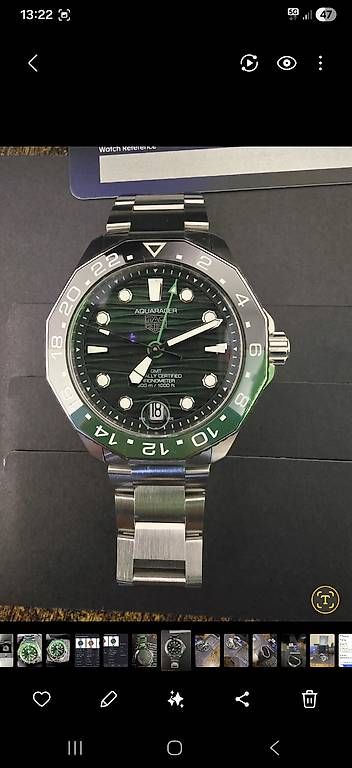 Orologi: Tag Heuer Aquaracer 300GMT  – Usato da Oensingen venduto da and_9mdv