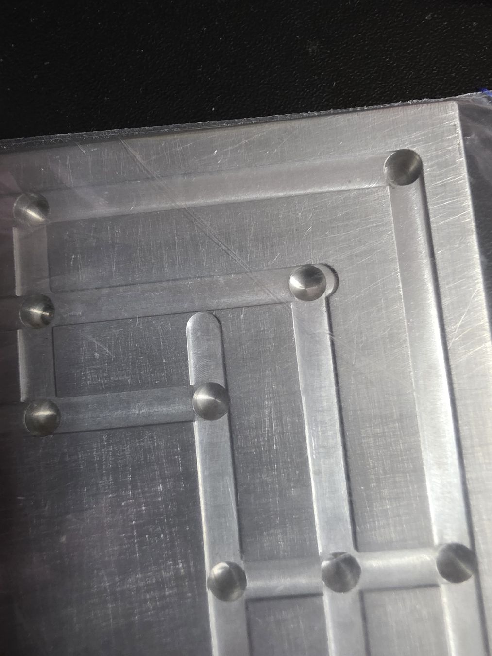 Giochi: Mühle-Spiel aus Aluminiumplatte – Usato da Zürich venduto da Alibaba1234 3