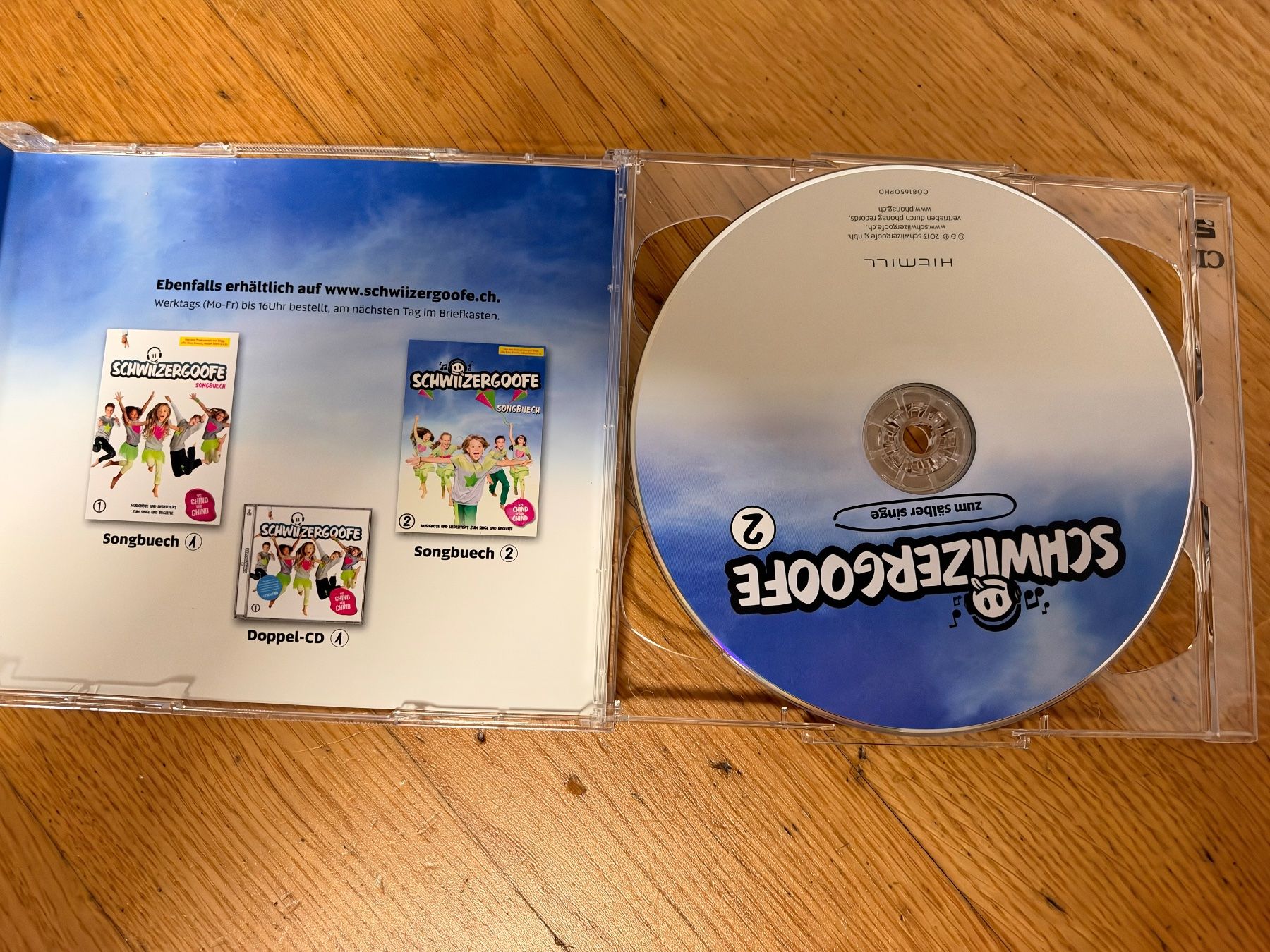 CD: Schwiizergoofe cd – Usato da Hettlingen venduto da Lalula11 2
