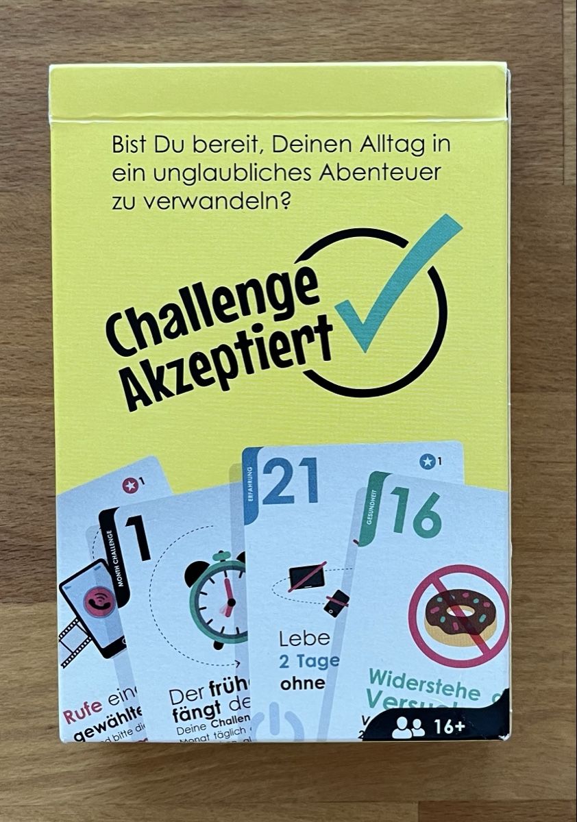 Giochi: Spiel Persönlichkeitsentwicklung: Challenge akzeptiert – Nuovo (secondo la descrizione) da Winterthur venduto da ale_2z22