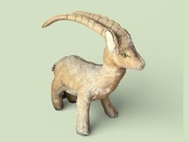 Steiff Steinbock – Vintage Plüschtier