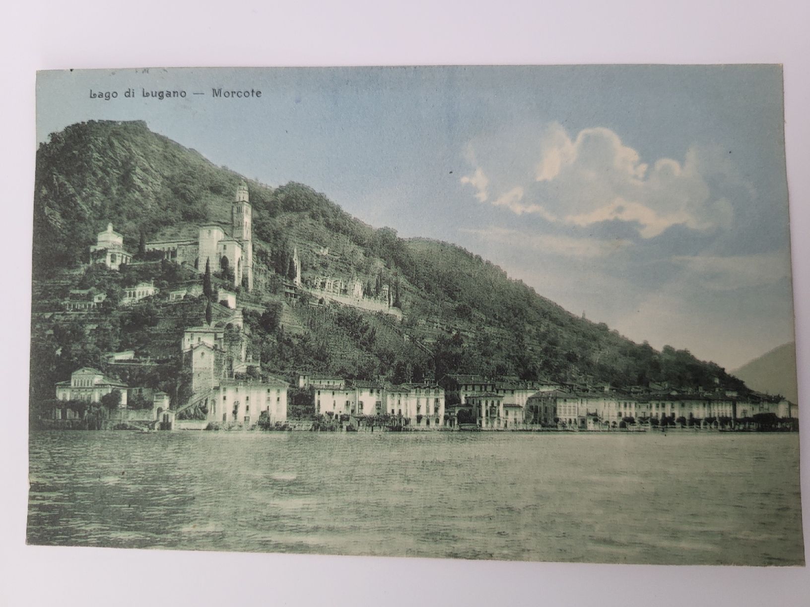 Cartoline postali: Ansichtskarte Lugano Morcote 1913 R36 – Usato da nunningen venduto da mic_88k2