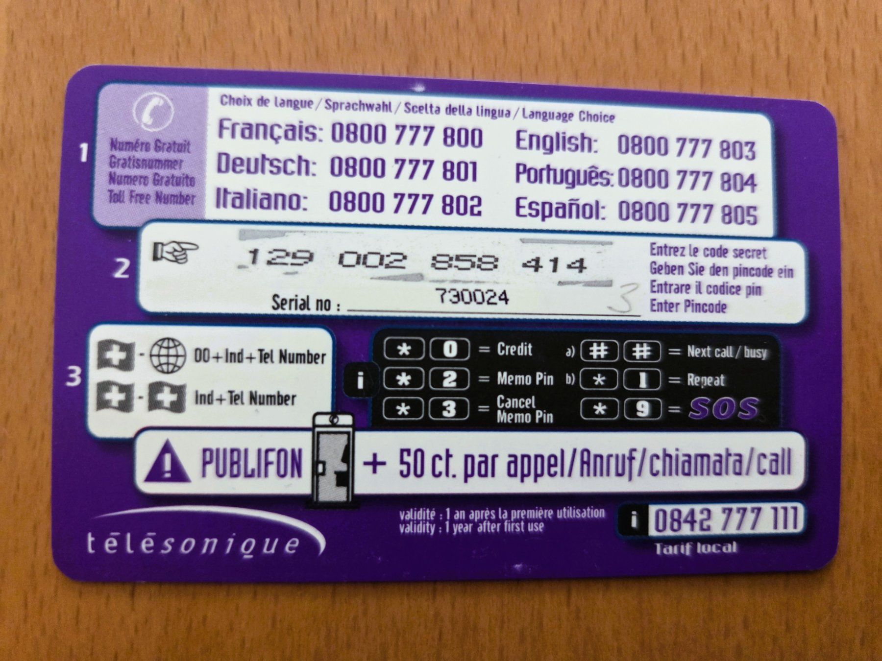 Schede telefoniche: PREPAID - SCHWEIZ – Usato da Brüttisellen venduto da Nighttrain 1