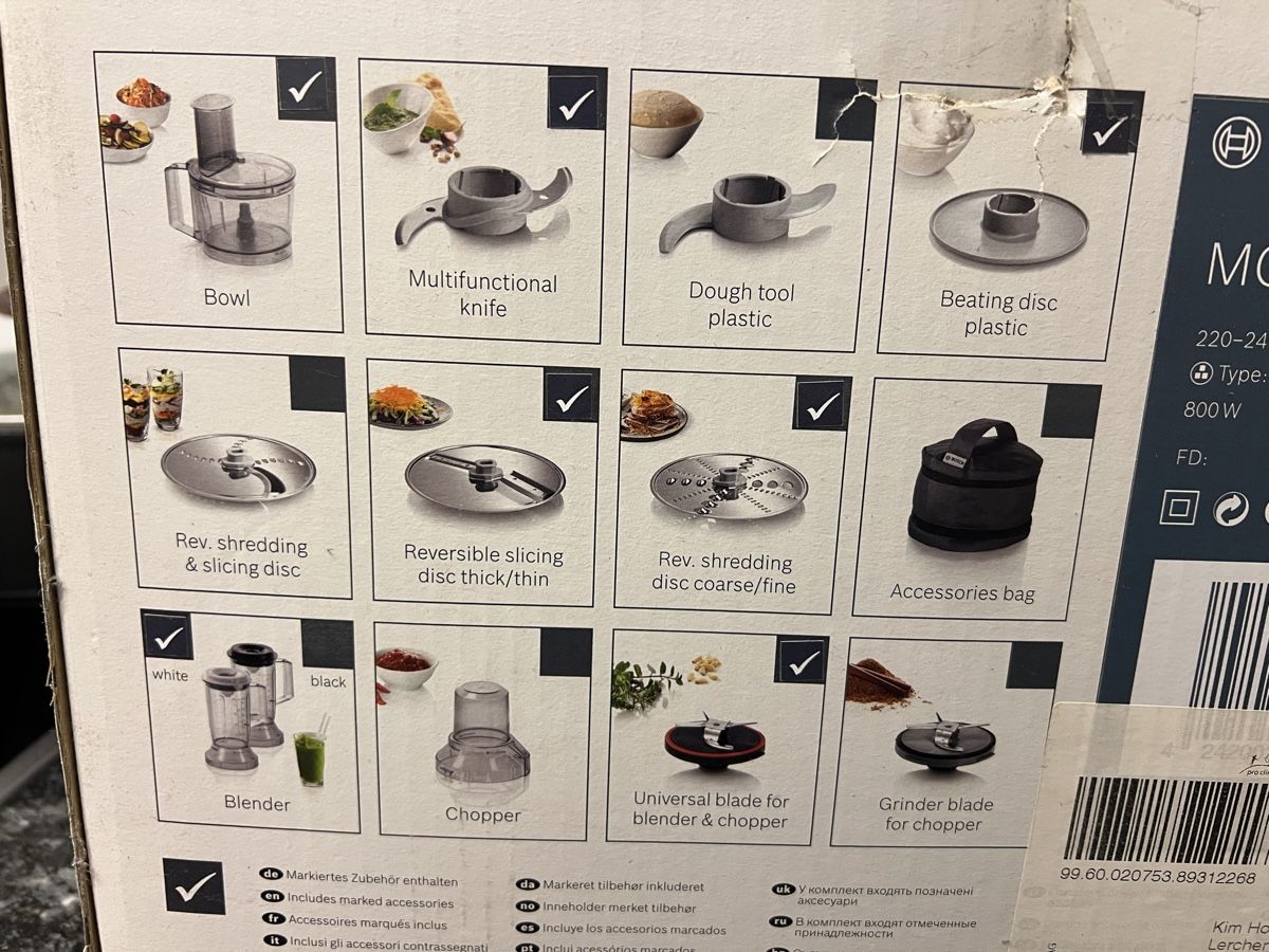 Bosch Appareils de cuisine: Multitalent3 Bosch – Neuf (Voir description) à Muttenz par Michugee97 1