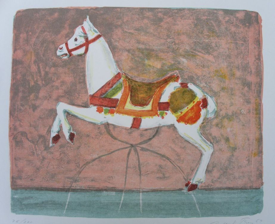 Grafica & Litografie: August Frey (1912 - 1998) LITHOGRAPHIE – Usato da Gersau venduto da kunst-online 1