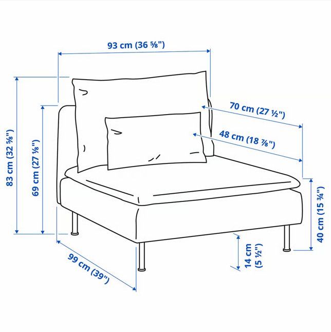 Ikea Sofas: IKEA SÖDERHAMN Sofa - wie neu – Gebraucht aus Luzern von monyet 6