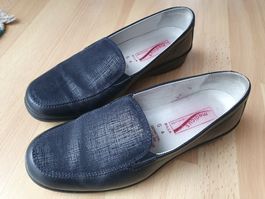neuwertiger MEDICUS-Damenschuh in schwarz, Gr. 4 (37), Leder