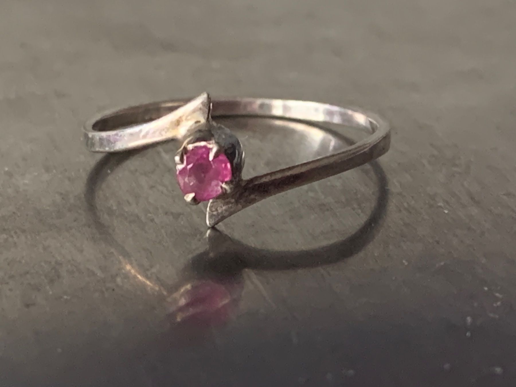 Anelli: Silberring rosarot Klassiker  (55) – Nuovo e nell'imballaggio originale da Dittingen venduto da Bijoubelle 1