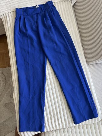 ONLY VERO MODA HOSE KÖNIGSBLAU GR 36 WIDE LEG