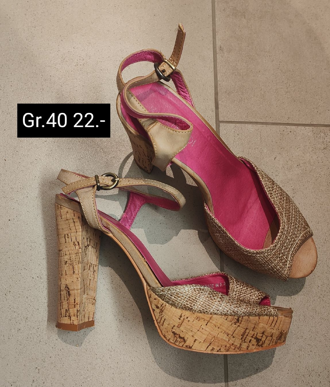 Scarpe da donna: High heel Sandale gr.40 – Usato da Beromünster venduto da aniram90