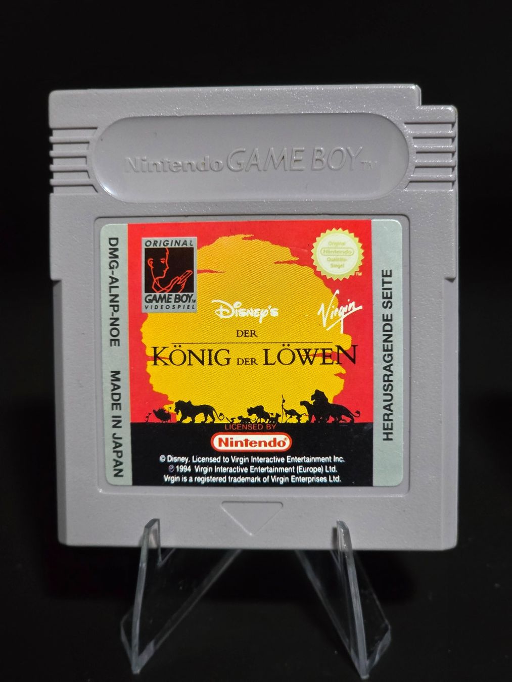 Nintendo Giochi: König der Löwen - Game Boy – Usato da Gränichen venduto da 8Bit_Pixel
