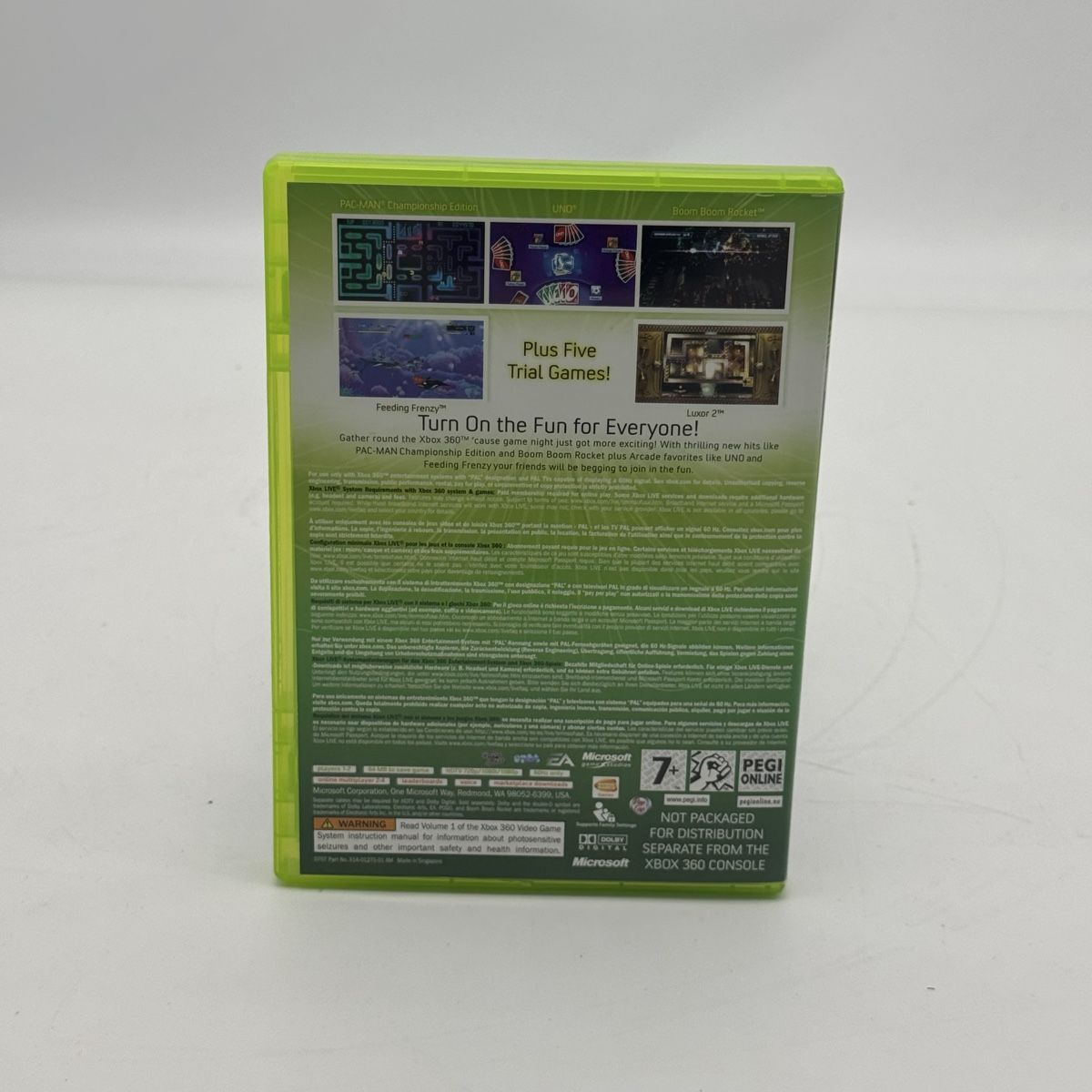 Microsoft Spiele: Xbox Live Arcade Compilation Disc | Xbox 360 | 5 Spiele – Gebraucht aus Kloten von Warehouse81 1