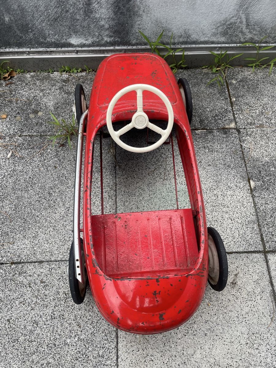 Spielzeuge: Ancienne Voiture à Pédales MG – Gebraucht aus Vallamand von Bricbracbroc82 5