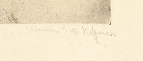 Incisioni: Gravure signée HOFFMANN Werner Ernst, Beethoven – Usato da Morges venduto da 4WLS 2