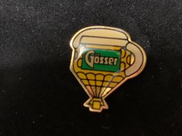 Pin Bier Gösser Bierglas