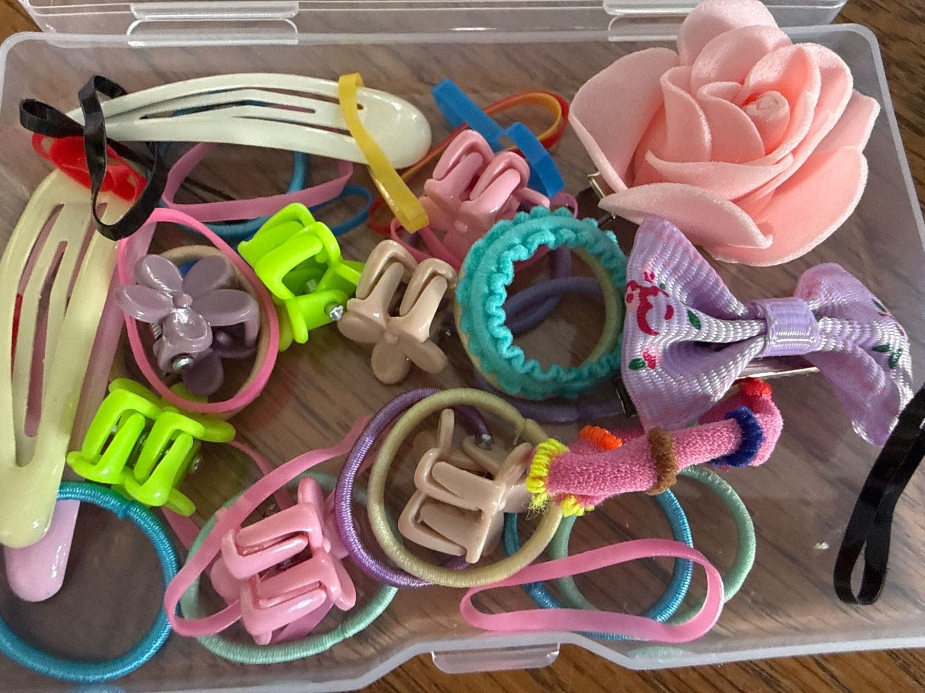 Haarschmuck: 40x niedliches Haargummi-Set-Mädchen- Accessoires-Haare – Neu (gemäss Beschreibung) aus Teufenthal AG von MeineSchatztruhe