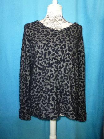 STREET ONE PULLOVER GR 38 LEO MUSTER MIT VISCOSE NEUWERTIG