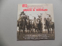 LP Musica dei / Music of Sioux & Navajo Indianer 1979