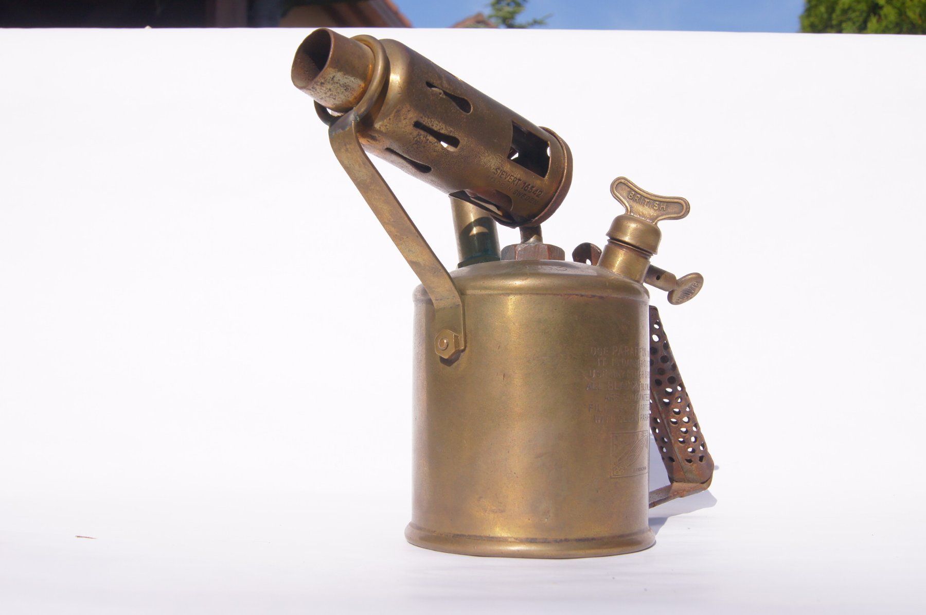 Tutte le decorazioni: Lötlampe dekorativ – Usato da Bözen venduto da Henry101 7