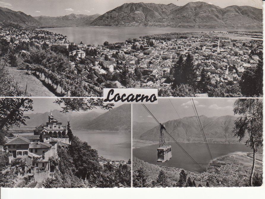 Cartoline postali: Locarno 1955 – Usato da Bürglen TG venduto da StampGraf