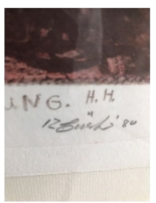 Grafica & Litografie: Lithographie René Bürki Gemälde – Usato da Aarwangen venduto da to-hirschi 2