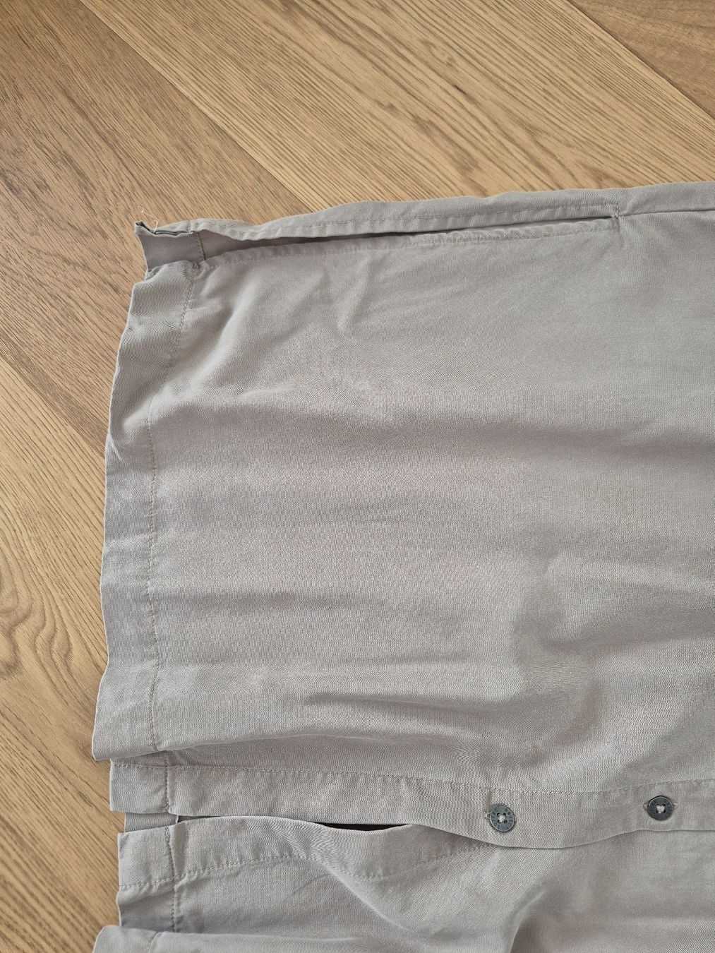 Kleider: Object Hemdblusenkleid Gr. 42 mit Gürtel, beige – Gebraucht aus Wetzikon ZH von mar_8jrl 3