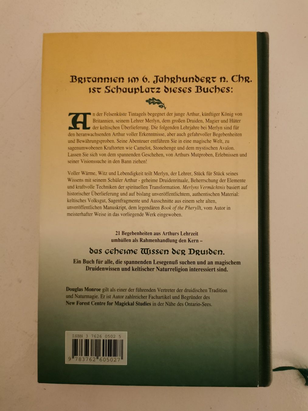 Libri: Merlins Vermächtnis – Usato da bern venduto da jeannie2006 1