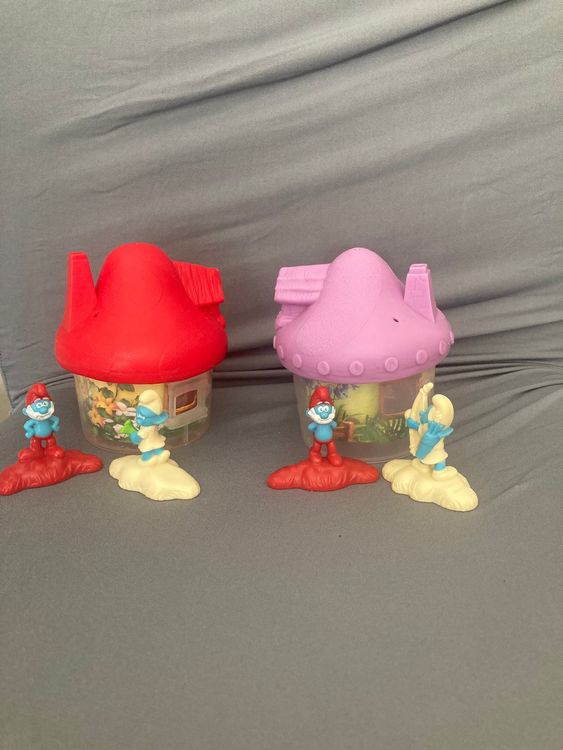 Les schtroumpfs - coffret 6 figurines 5.5 cm surprise | figurines | jouéclub