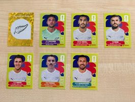 FIFA WM 2026 Panini NZL 1/ 2 / 4 / 6 / 7 / 12 / 20