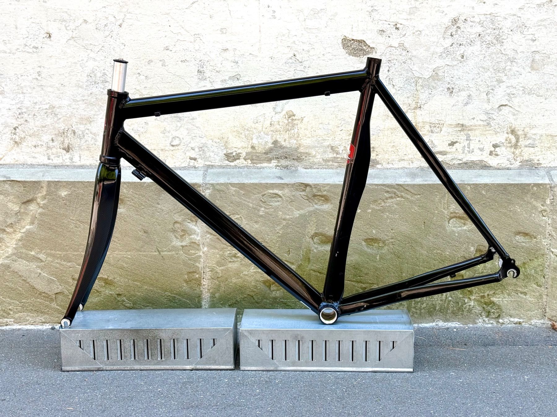 Pezzi di ricambio: spee'd.div Racing Frameset Alu Rahmen 58 Carbon Gabel 2606 – Usato da Luzern venduto da bikeandbeltcom 1