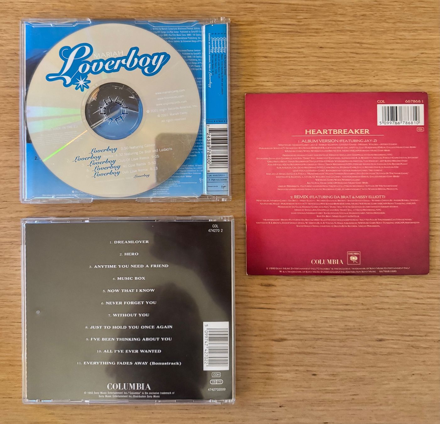 CDs: Mariah Carey – Gebraucht aus Lausanne von davzic 1