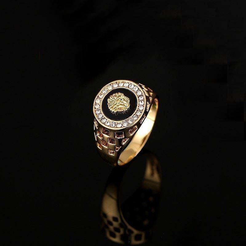 Anelli: Herren Ring mit Wappen Medusa Grösse 68 – Nuovo e nell'imballaggio originale da Mund venduto da Happy_trader 2