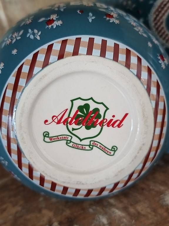 Set di piatti: Keramik Set, kleiner Krug, Dose mit Deckel – Usato da Ostermundigen venduto da d-p73 4