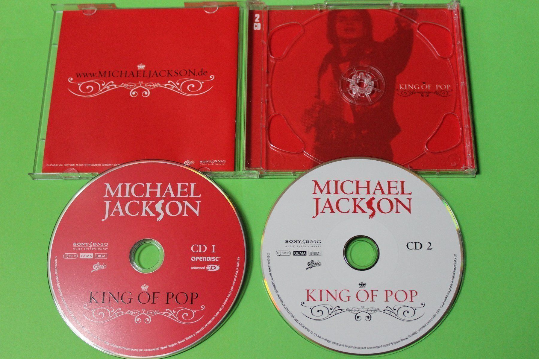 CDs: Michael Jackson - King of Pop 2CD RAR!!! Compilation 2008 – Gebraucht aus Tübach von JamesStone