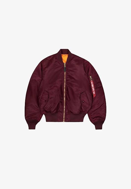 Giacche: Alpha Industries MA-1 Heritage Bomber Jacket rot – Nuovo (secondo la descrizione) da Aarau Rohr venduto da Der.Paul