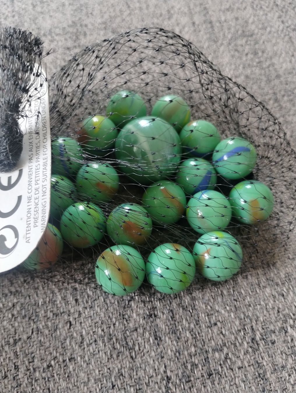 Biglie: 20 billes + 1 calot – Nuovo e nell'imballaggio originale da Lausanne venduto da Martinucci 1