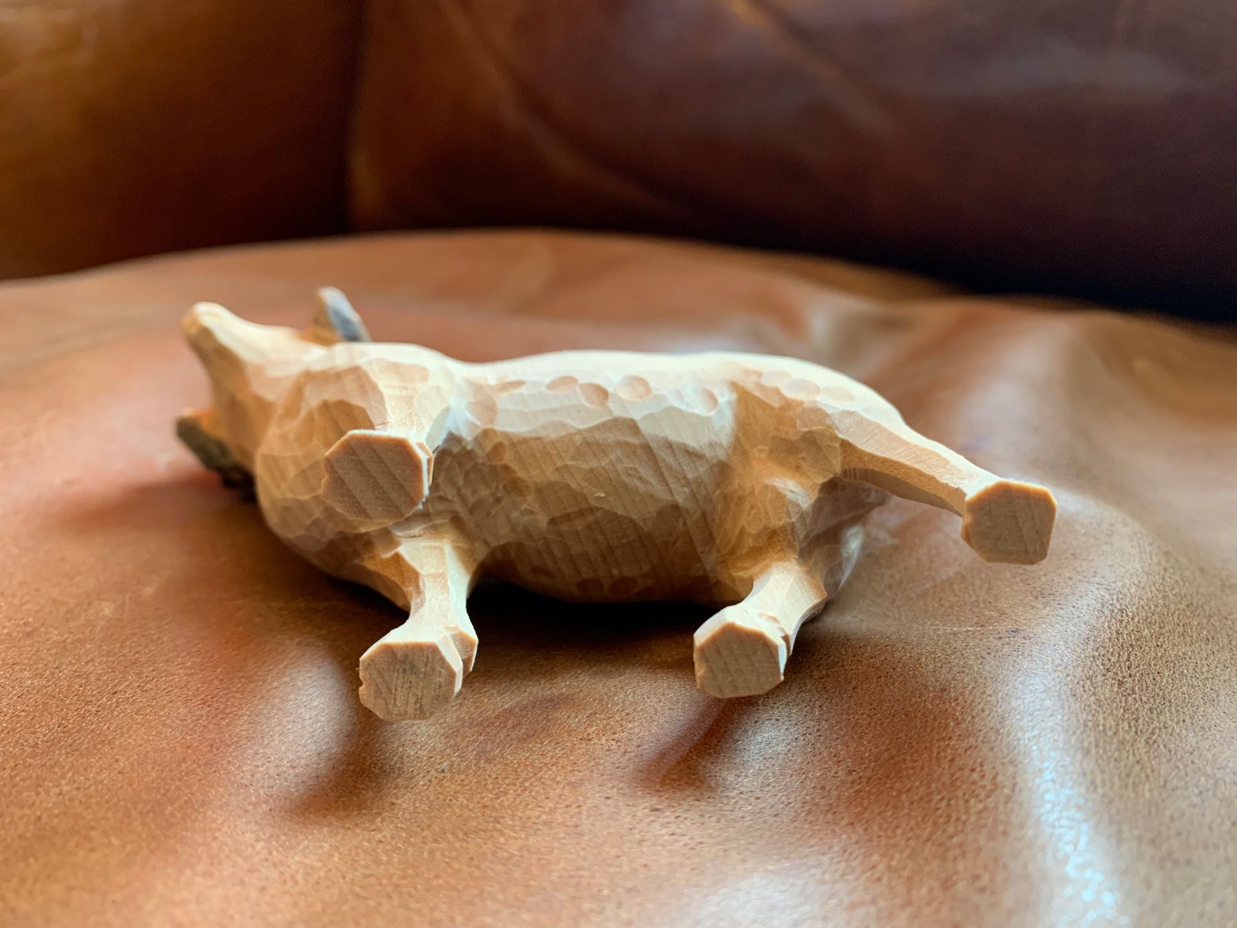 Figuren: Huggler Brienz, Widder, Schafbock, Holz, Krippenfigur – Gebraucht aus Kloten von petrol5555 3