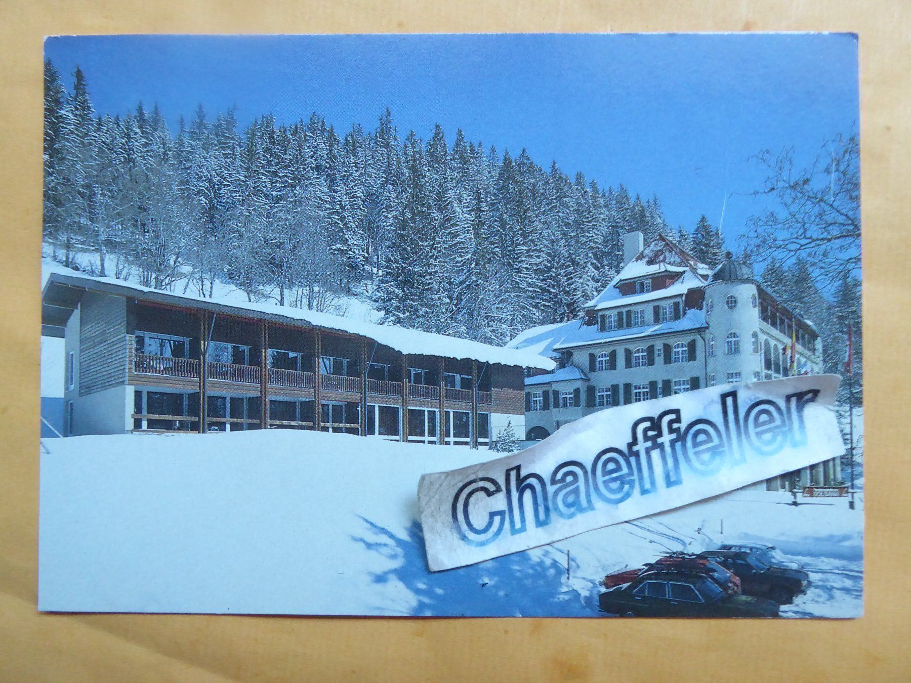 Cartoline postali: 1991 Ferienheim Solsana, Saanen – Usato da Zürich venduto da Chaeffeler