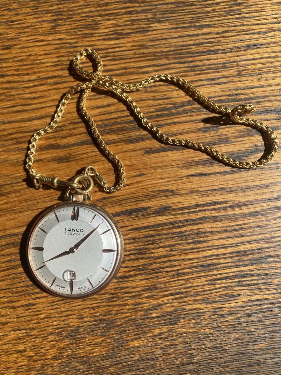 Lanco Orologi: Lanco Taschenuhr  – Difettoso da Wilen b. Wil venduto da Ku_26