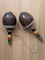 Set Maracas aus Kokosnüssen