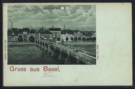 Mondschein-Lithographie Basel, Klein-Bas