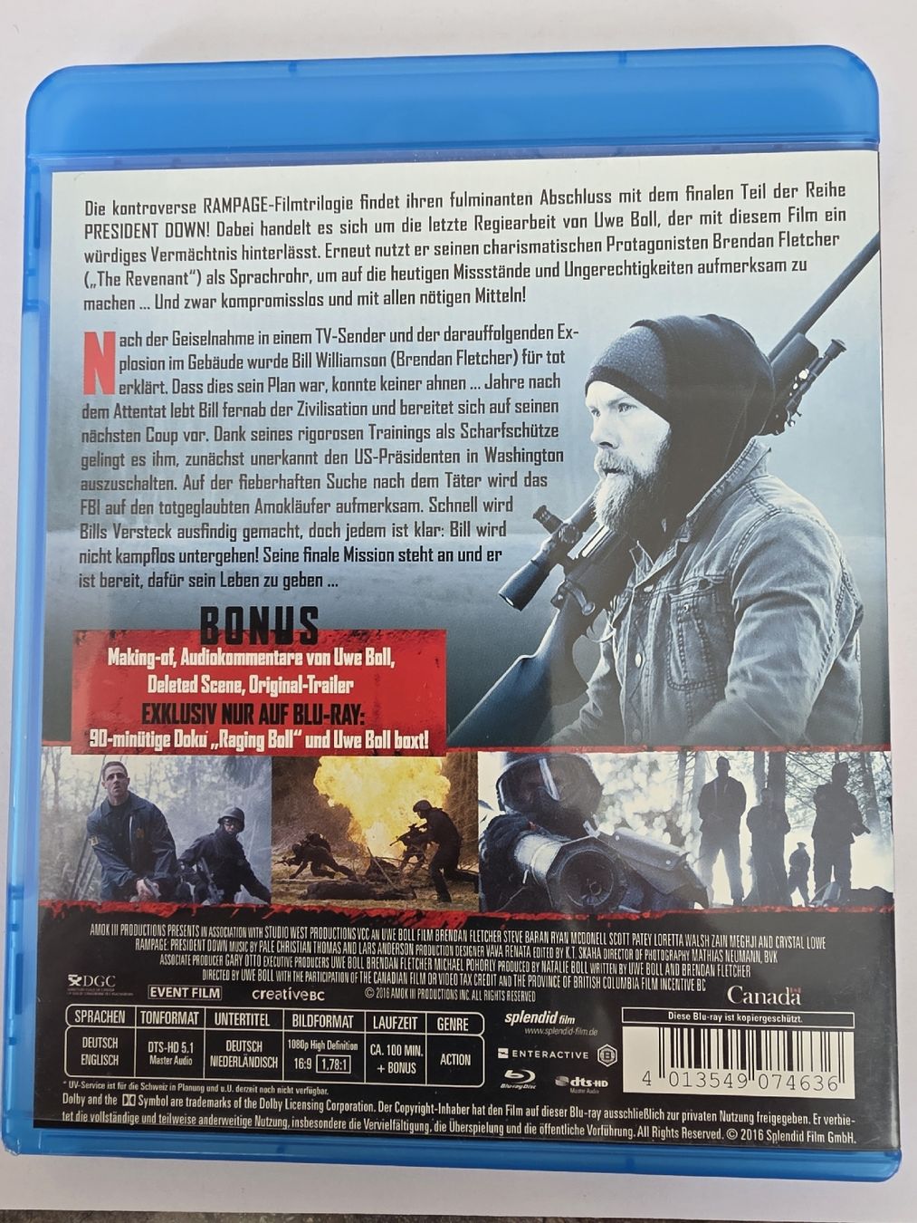 Tutti i DVDs: Rampage President Down Blu-ray -UNCUT-  – Usato da Olten venduto da Rappe50 1