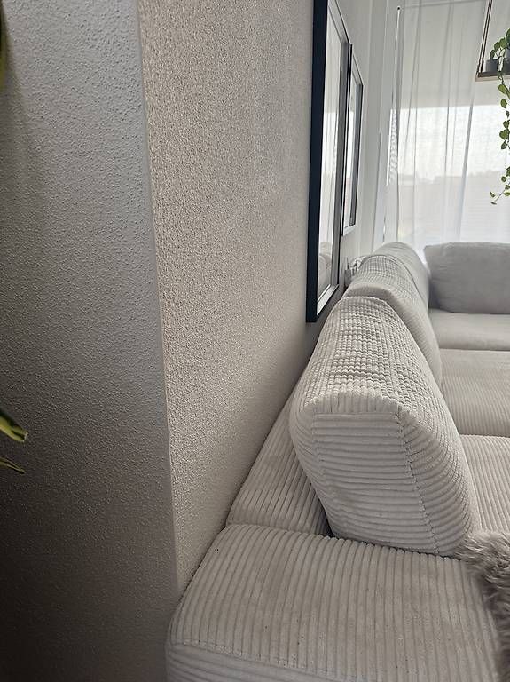 Livique Sofas: Ecksofa Cord hellbeige – D'occasion à Rotkreuz par mari_on 2